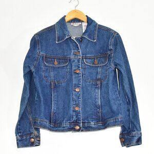 Bill Blass Denim Jean Jacket Size S
